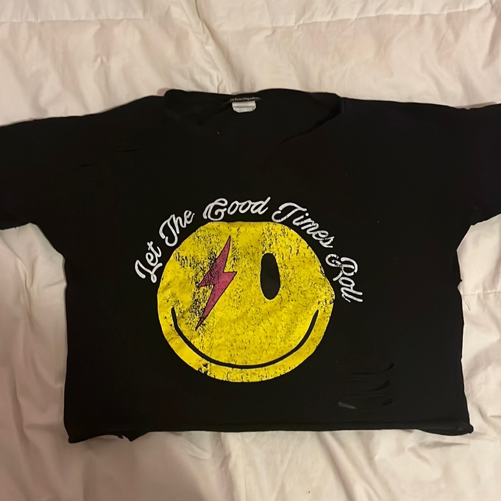 preppy Miss popular black T-shirt, purchased from Denny’s